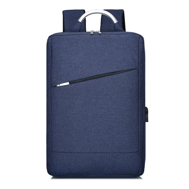 bleu multi utility laptop backpack Rechargeable Multifunctional Backpack for Men