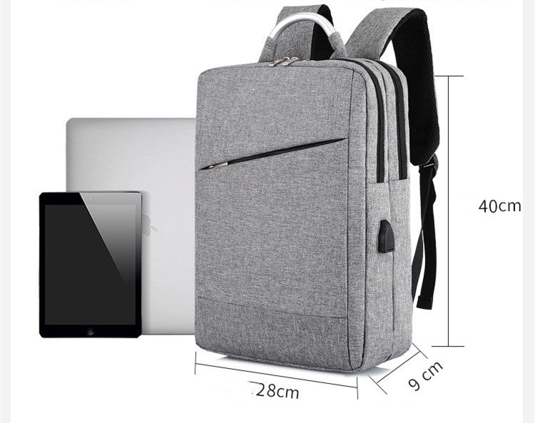 Men's Fashion Casual Rechargeable Multifunctional Backpack