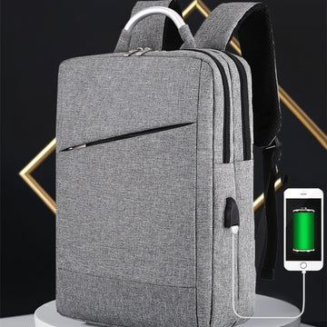 Men's Fashion Casual Rechargeable Multifunctional Backpack