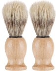 Men's Cleansing And Beauty Pig Sideburns Shave Brush